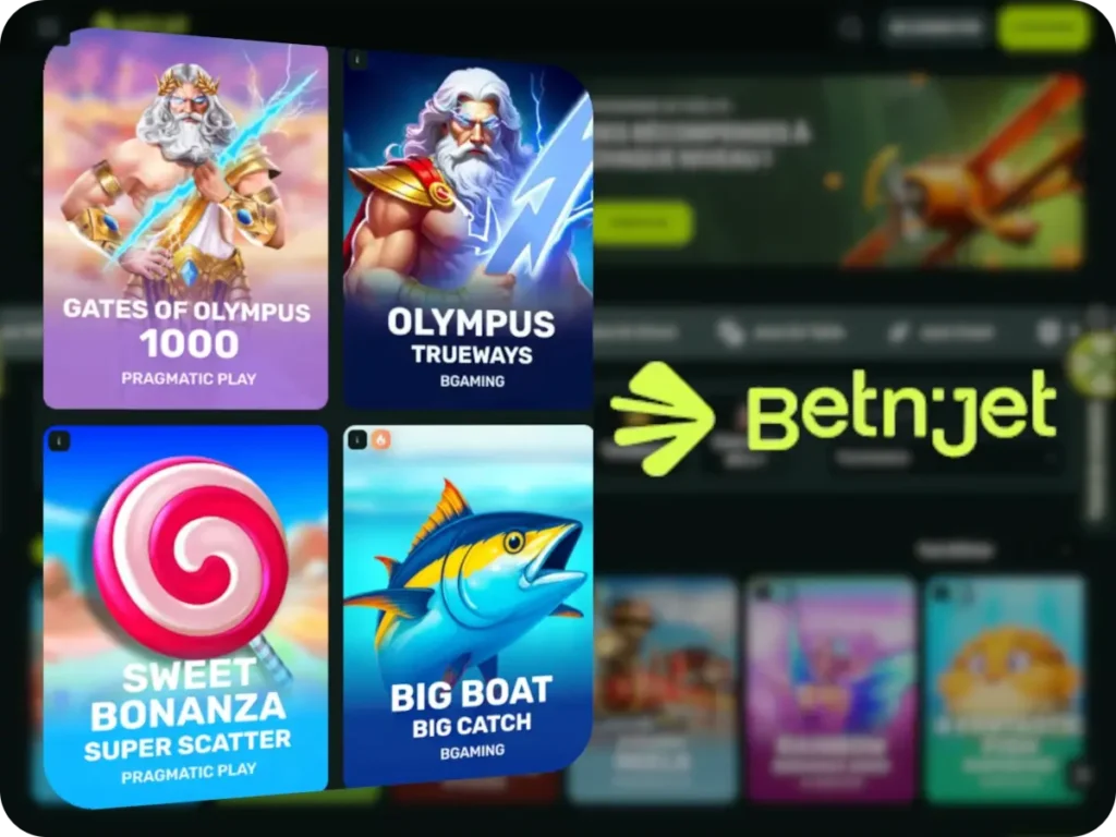 Betnjet Casino slots